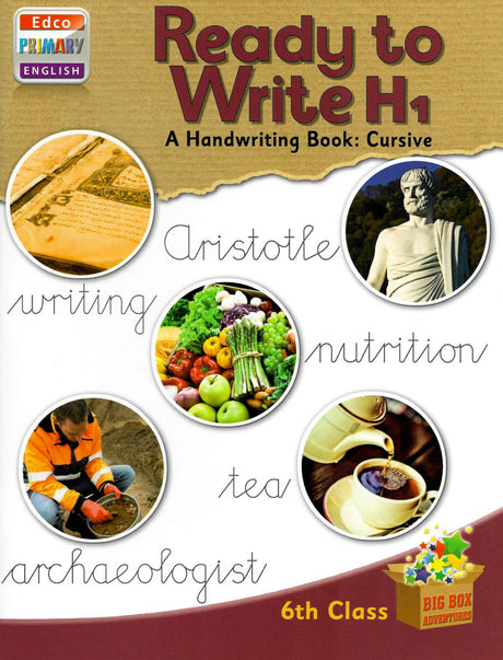 Ready to Write H1 - Sixth Class - Cursive by Edco on Schoolbooks.ie