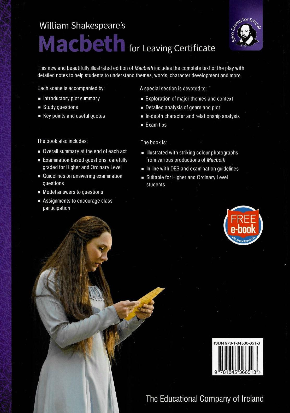 Macbeth - New Edition (2016) by Edco on Schoolbooks.ie