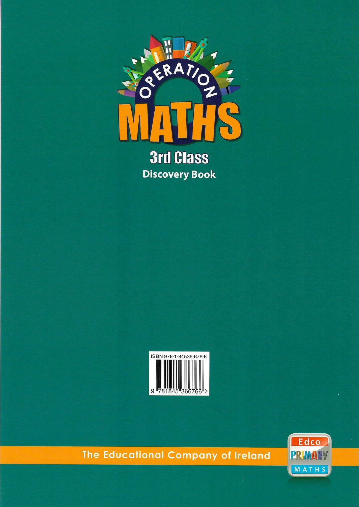 Operation Maths - 3rd Class - Discovery Book & Pupil Assessment Book by Edco on Schoolbooks.ie