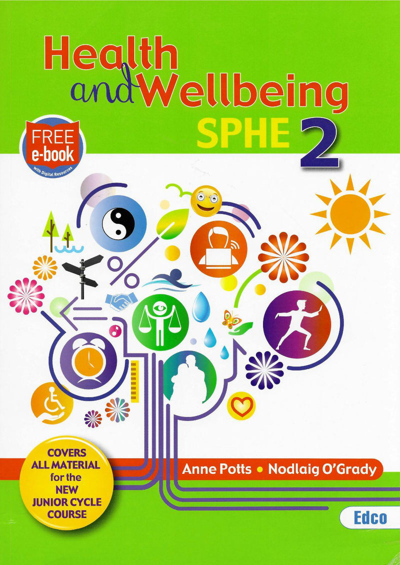■ Health and Wellbeing SPHE 2 - 1st / Old Edition (2018) by Edco on Schoolbooks.ie