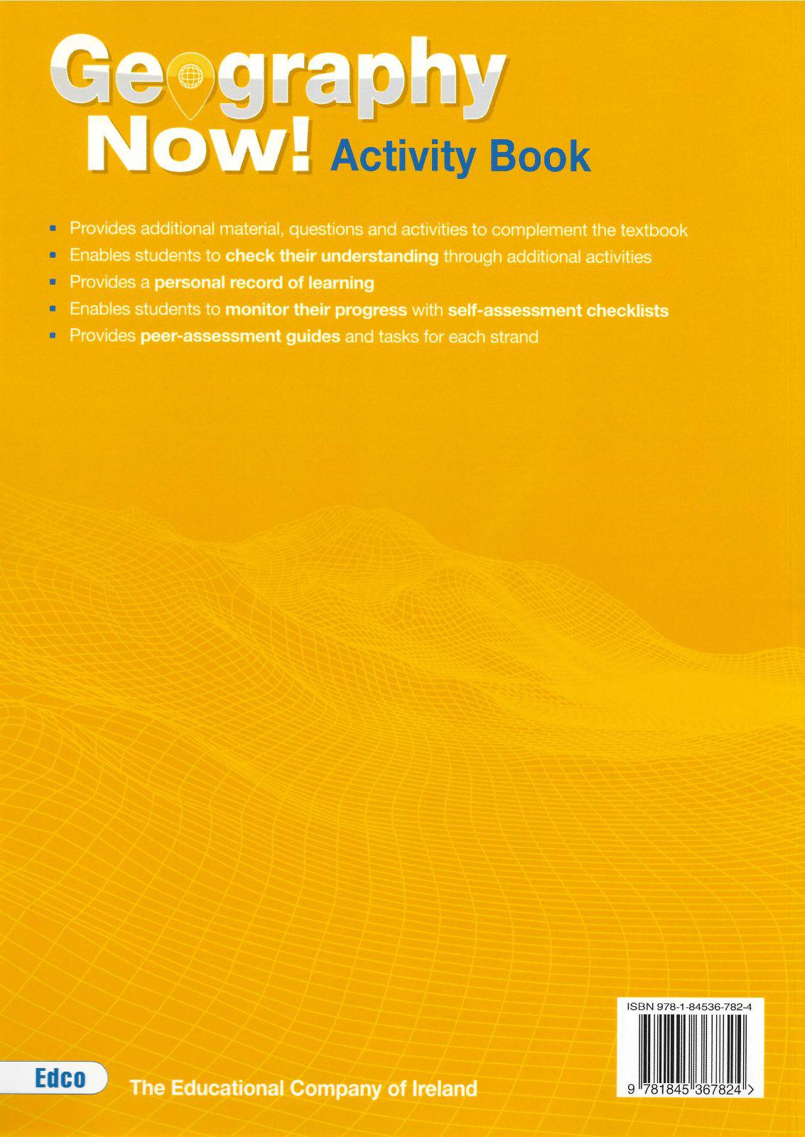 Geography Now! - Activity Book & Graphic Organiser Book by Edco on Schoolbooks.ie