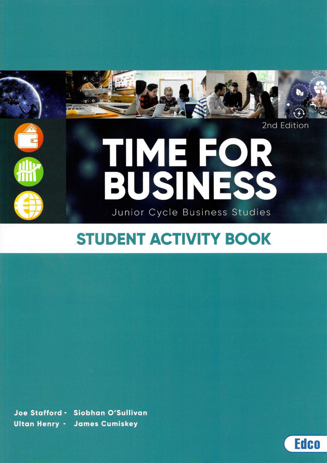 ■ Time For Business - Textbook & Workbook Set - 2nd / Old Edition (2020) by Edco on Schoolbooks.ie