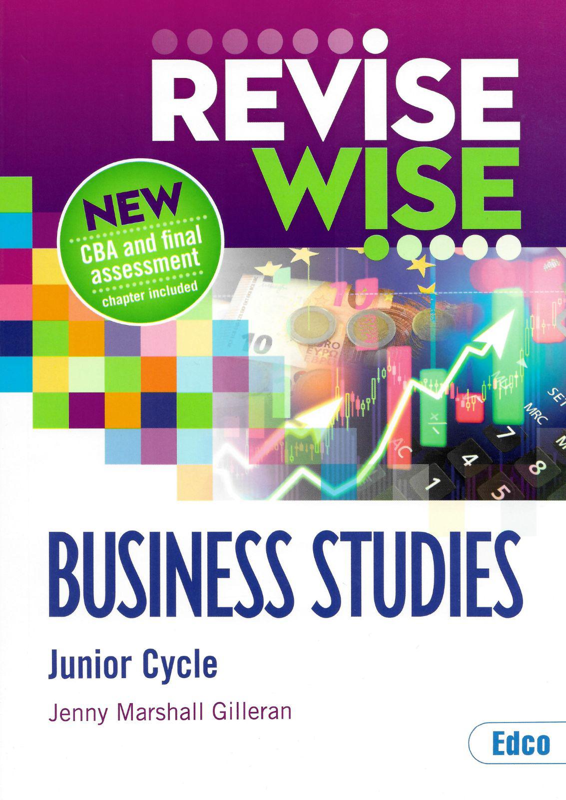 Revise Wise - Junior Cycle - Business Studies - Common Level by Edco on Schoolbooks.ie