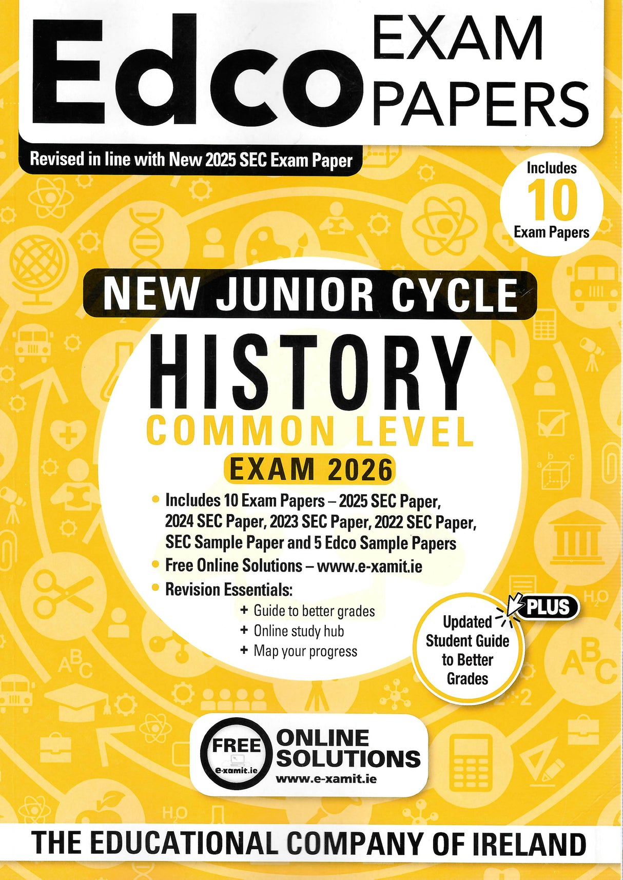 Exam Papers - Junior Cycle - History - Common Level - Exam 2026 by Edco on Schoolbooks.ie