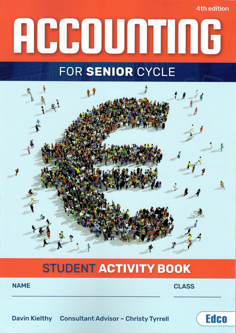 Accounting for Senior Cycle - Student Activity Book Only - 4th / New Edition (2021) by Edco on Schoolbooks.ie