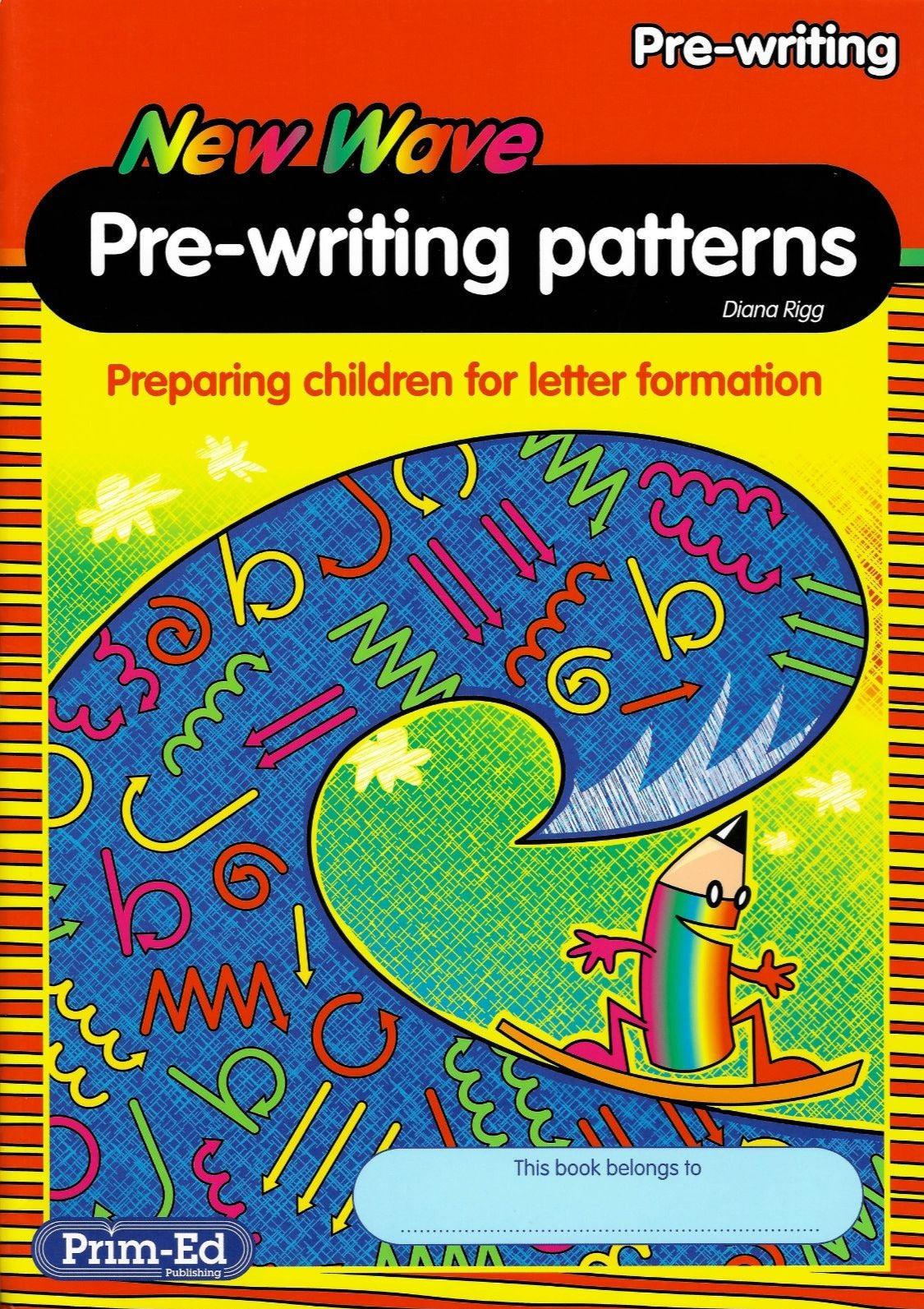 New Wave Pre-Writing Patterns by Prim-Ed Publishing on Schoolbooks.ie