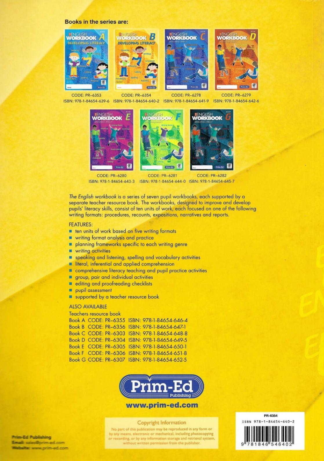 ■ The English Workbook - Book B by Prim-Ed Publishing on Schoolbooks.ie