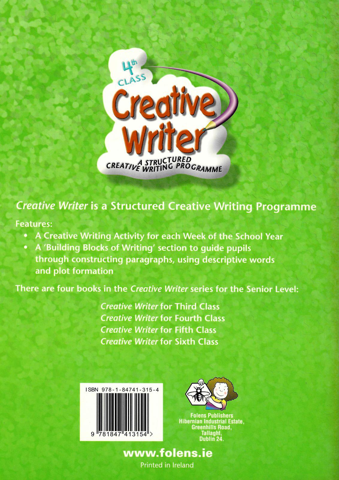 ■ Creative Writer Book B - 4th Class by Folens on Schoolbooks.ie