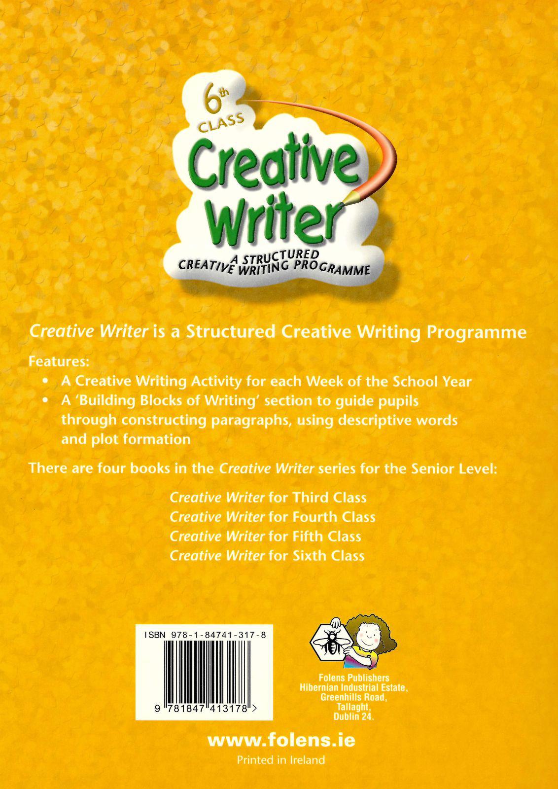 ■ Creative Writer Book D - 6th Class by Folens on Schoolbooks.ie