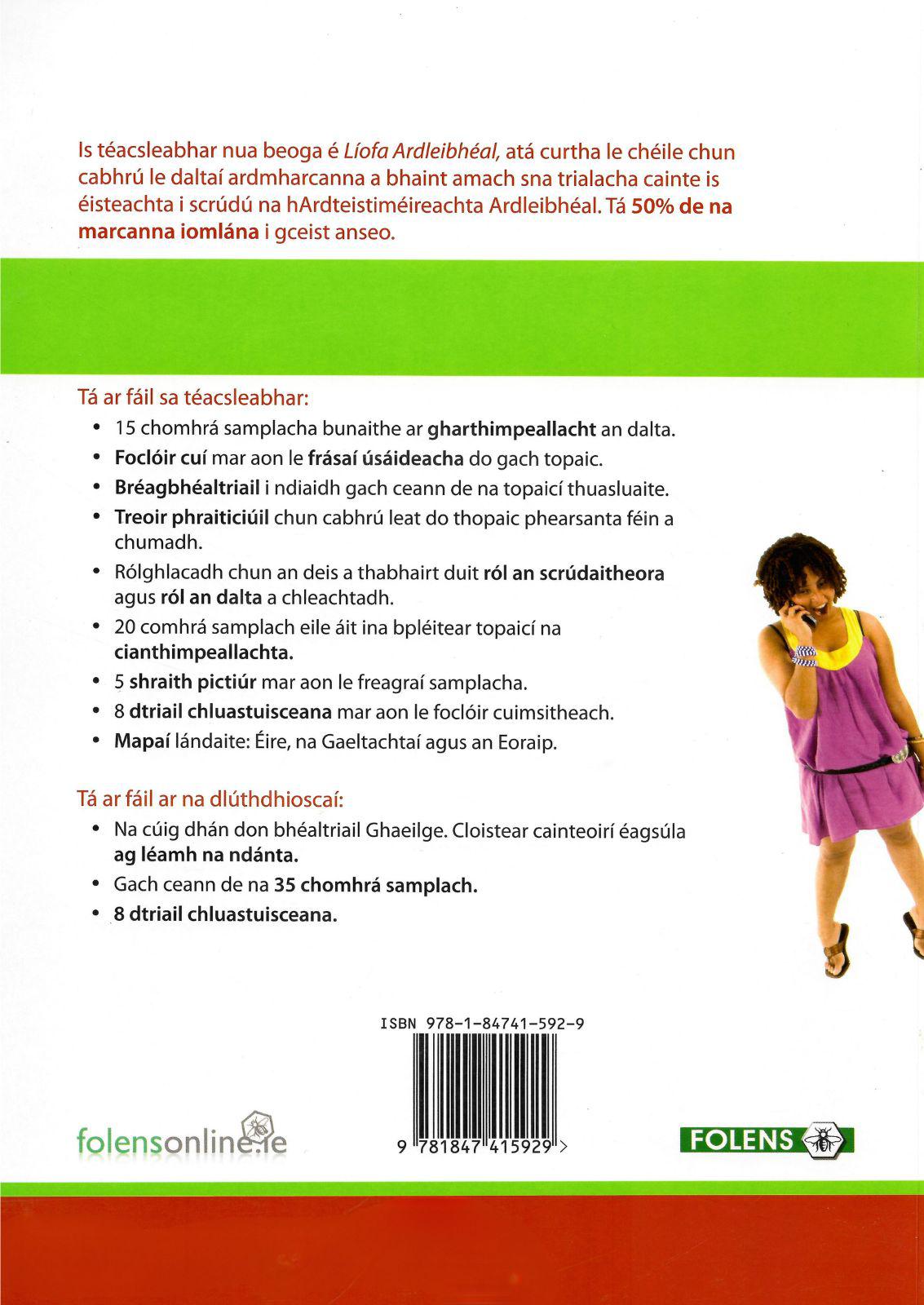 ■ Liofa - Ardleibheal (Incl. CDs) by Folens on Schoolbooks.ie