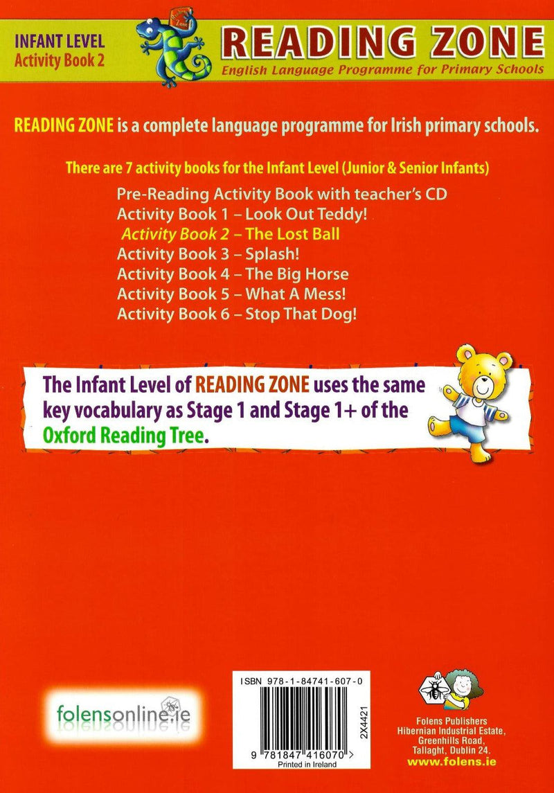 The Lost Ball - Junior Infants - Activity Book by Folens on Schoolbooks.ie