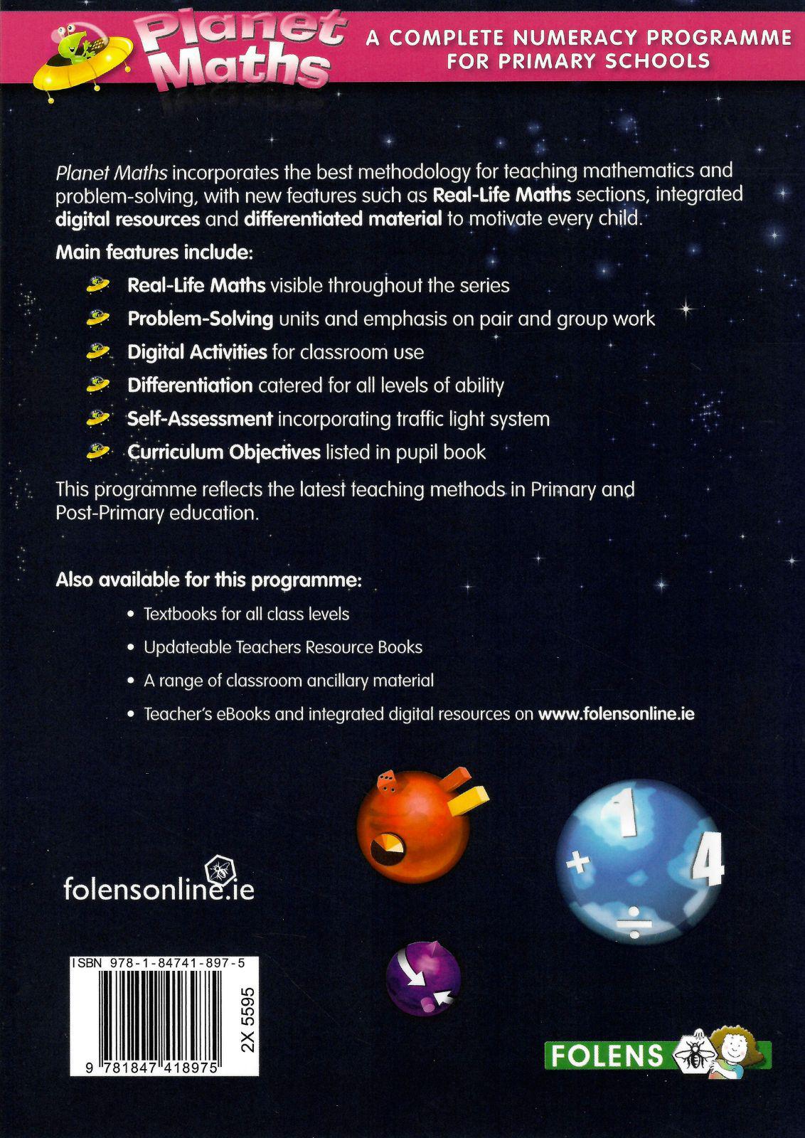 Planet Maths - Junior Infants - Set by Folens on Schoolbooks.ie