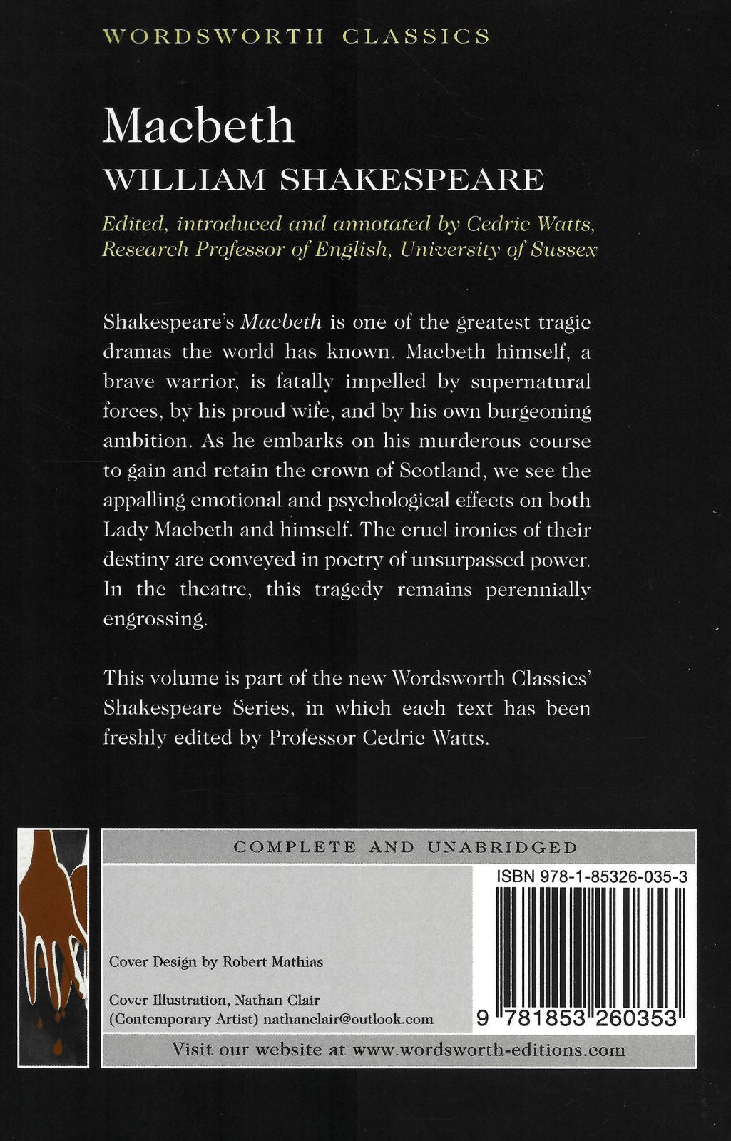 Macbeth - Wordsworth Classics by Wordsworth Editions Ltd on Schoolbooks.ie