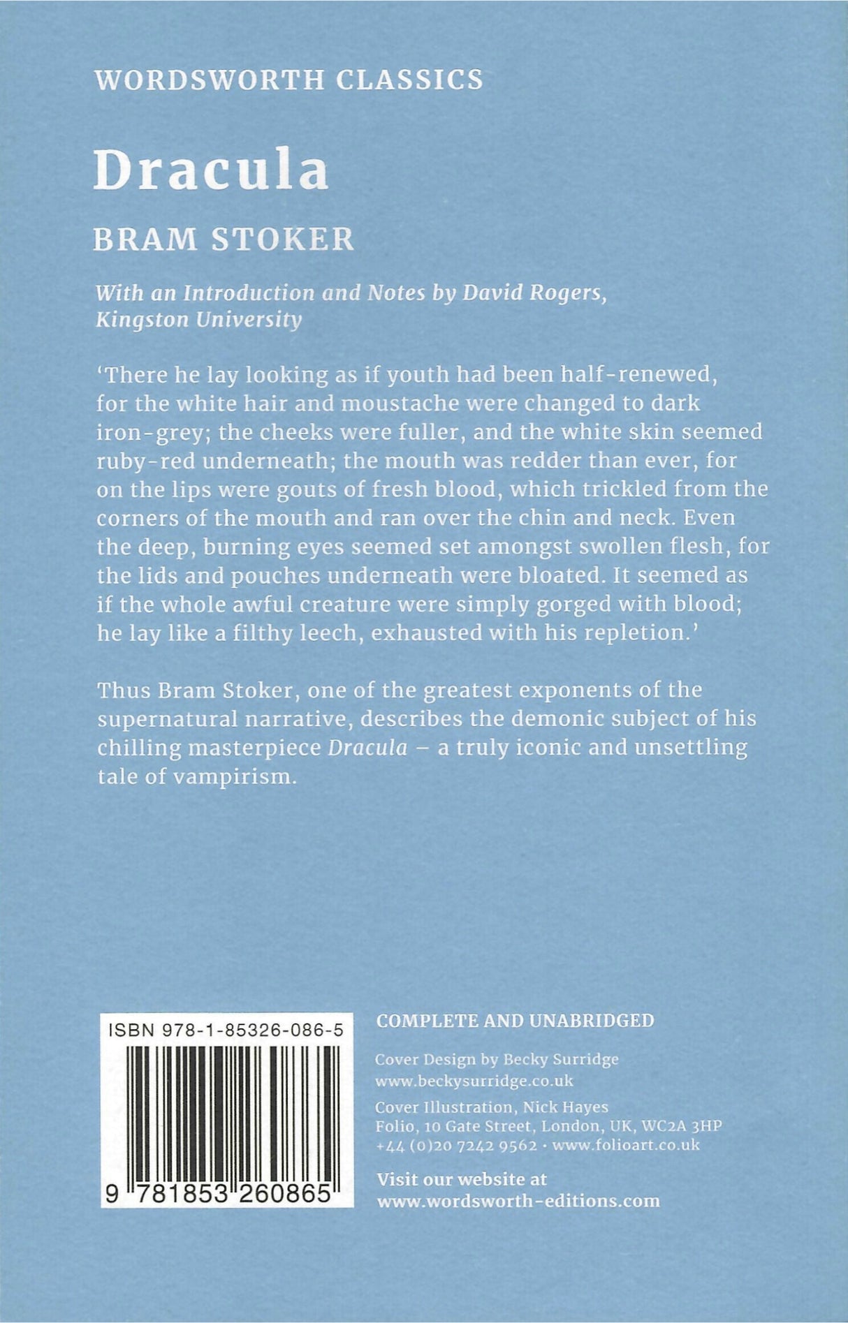 Dracula by Wordsworth Editions Ltd on Schoolbooks.ie