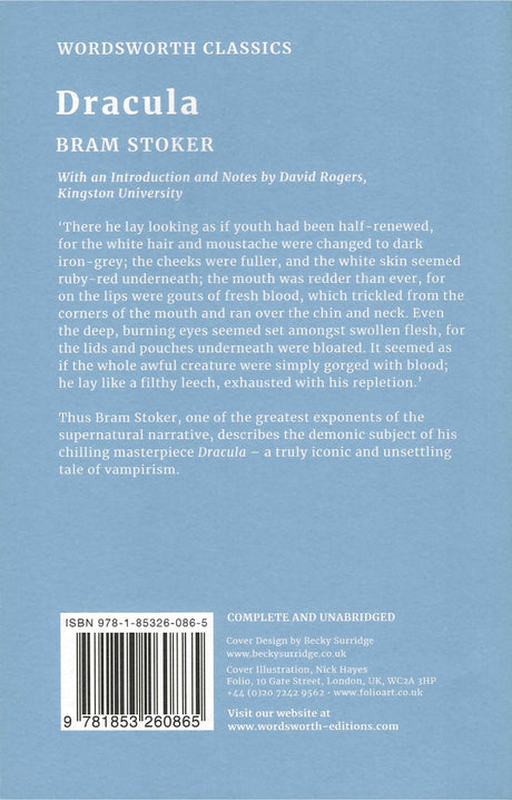Dracula by Wordsworth Editions Ltd on Schoolbooks.ie