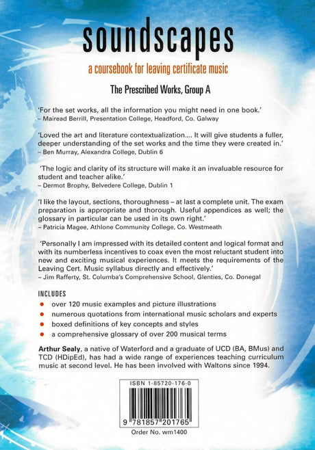 Soundscapes - The Prescribed Works - Group A by Waltons Music Ltd on Schoolbooks.ie