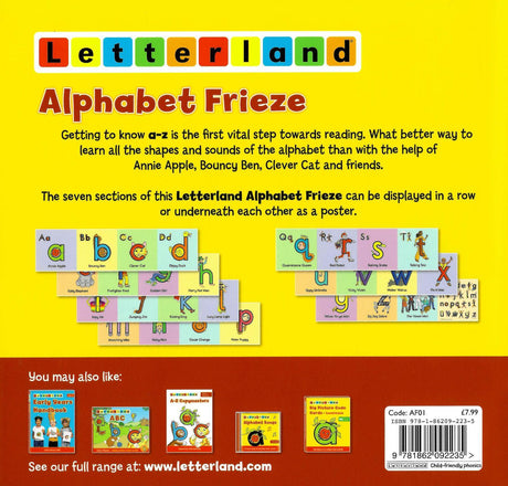 ■ Letterland - Alphabet Frieze by Letterland on Schoolbooks.ie