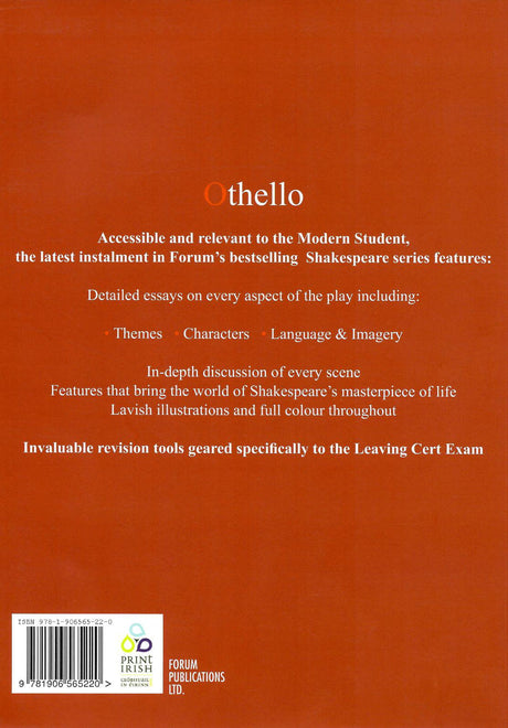 ■ Othello - 1st / Old Edition (2020) by Forum Publications on Schoolbooks.ie