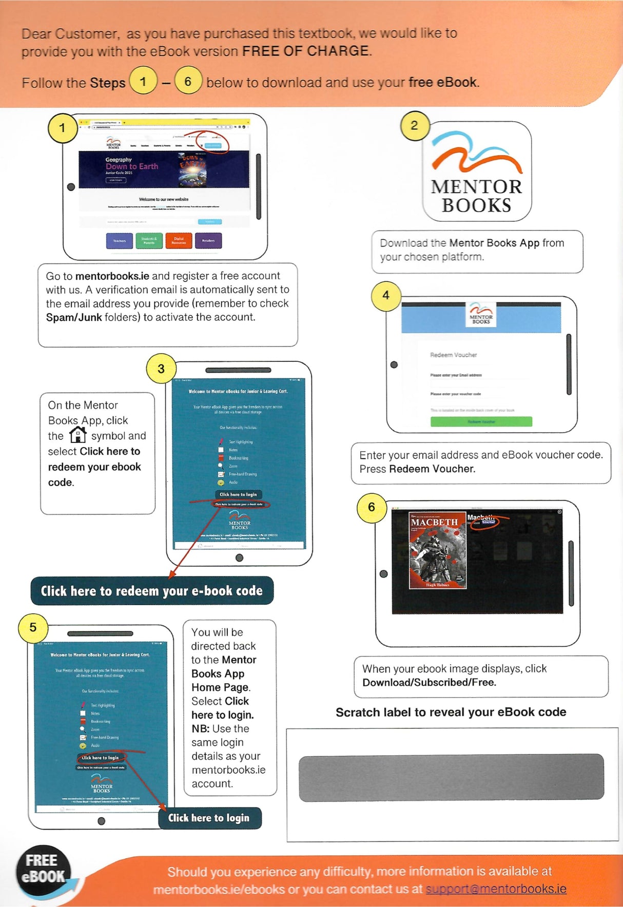 ■ Macbeth - New Edition (2024) by Mentor Books on Schoolbooks.ie