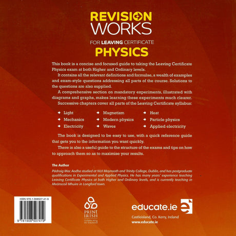 ■ Revision Works - Physics - Leaving Certificate- Higher and Ordinary Level by Educate.ie on Schoolbooks.ie