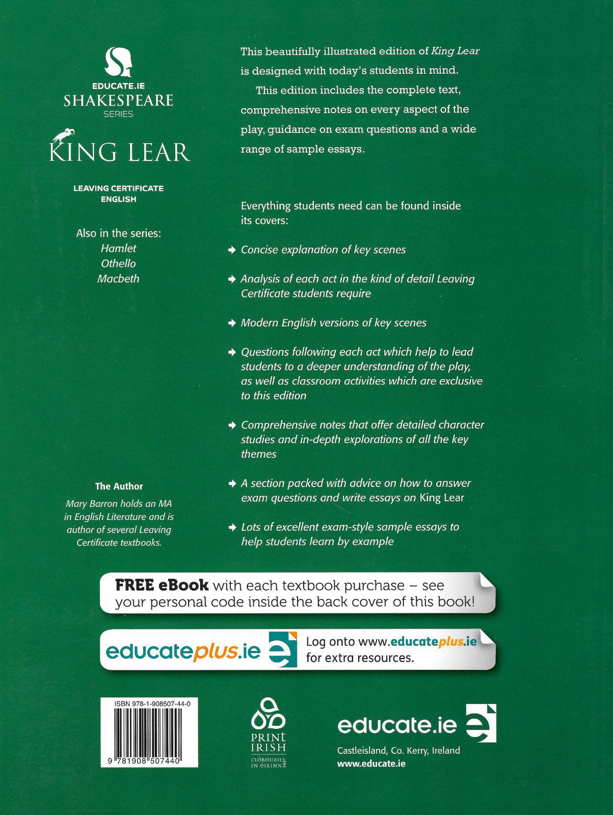■ King Lear by Educate.ie on Schoolbooks.ie