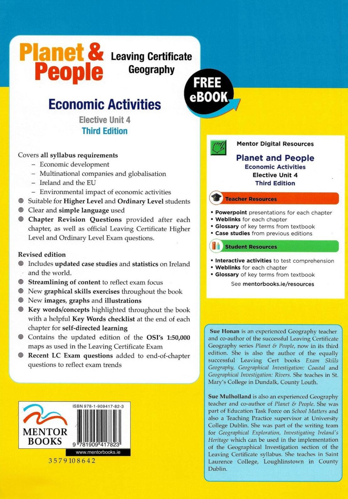 ■ Planet and People - Economic Activities - 3rd Edition - Elective 4 by Mentor Books on Schoolbooks.ie