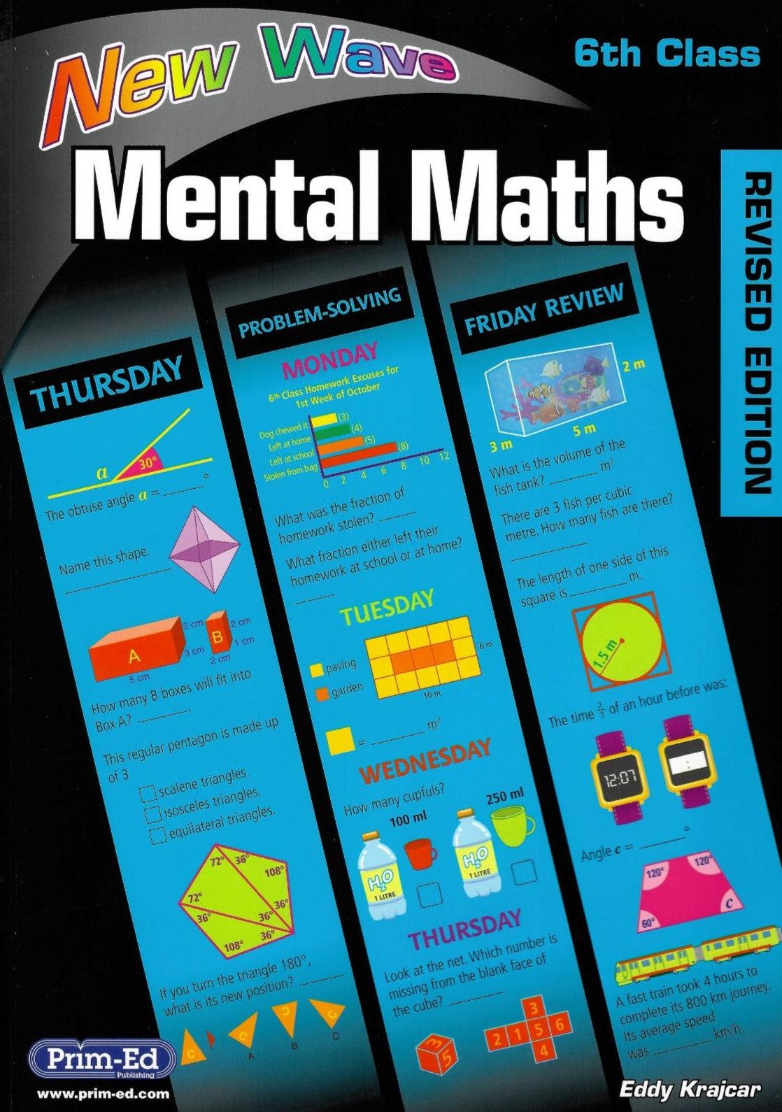 ■ New Wave Mental Maths - 6th Class - Old Edition by Prim-Ed Publishing on Schoolbooks.ie
