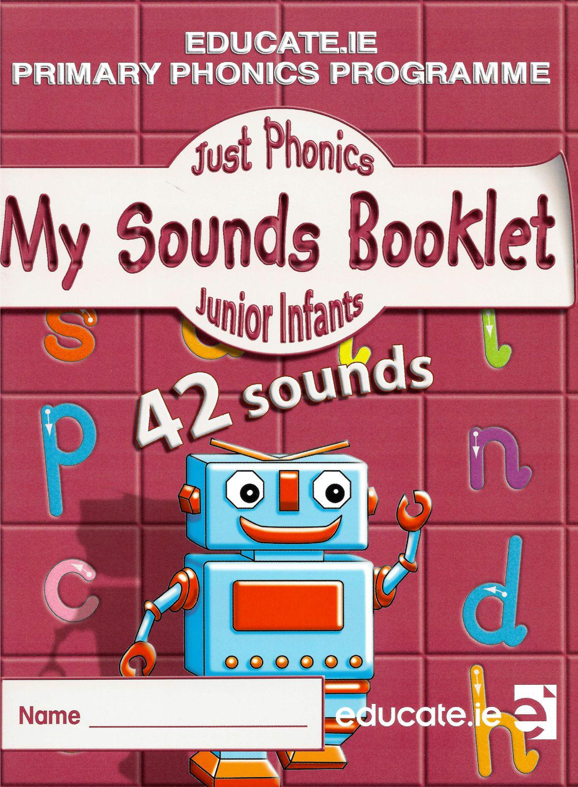 Just Phonics - Junior Infants 2 - 42 sounds by Educate.ie on Schoolbooks.ie