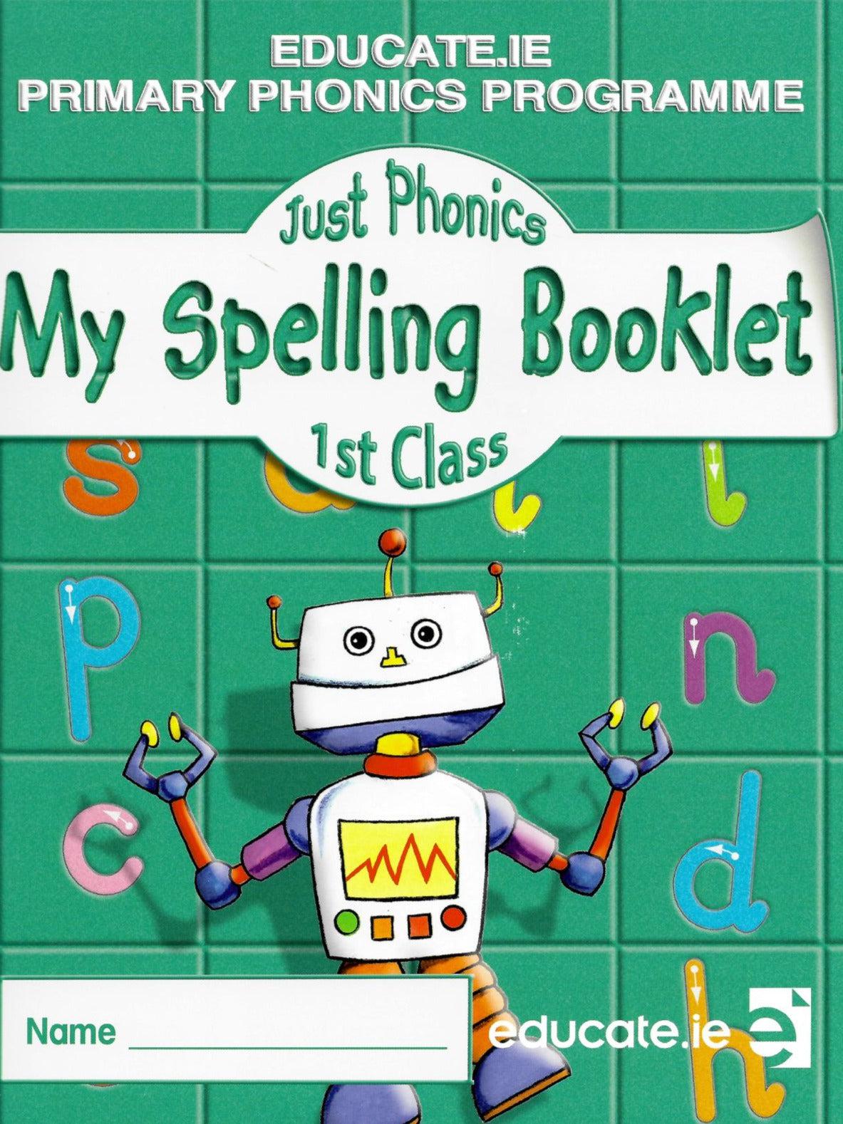 Just Phonics 1st Class by Educate.ie on Schoolbooks.ie