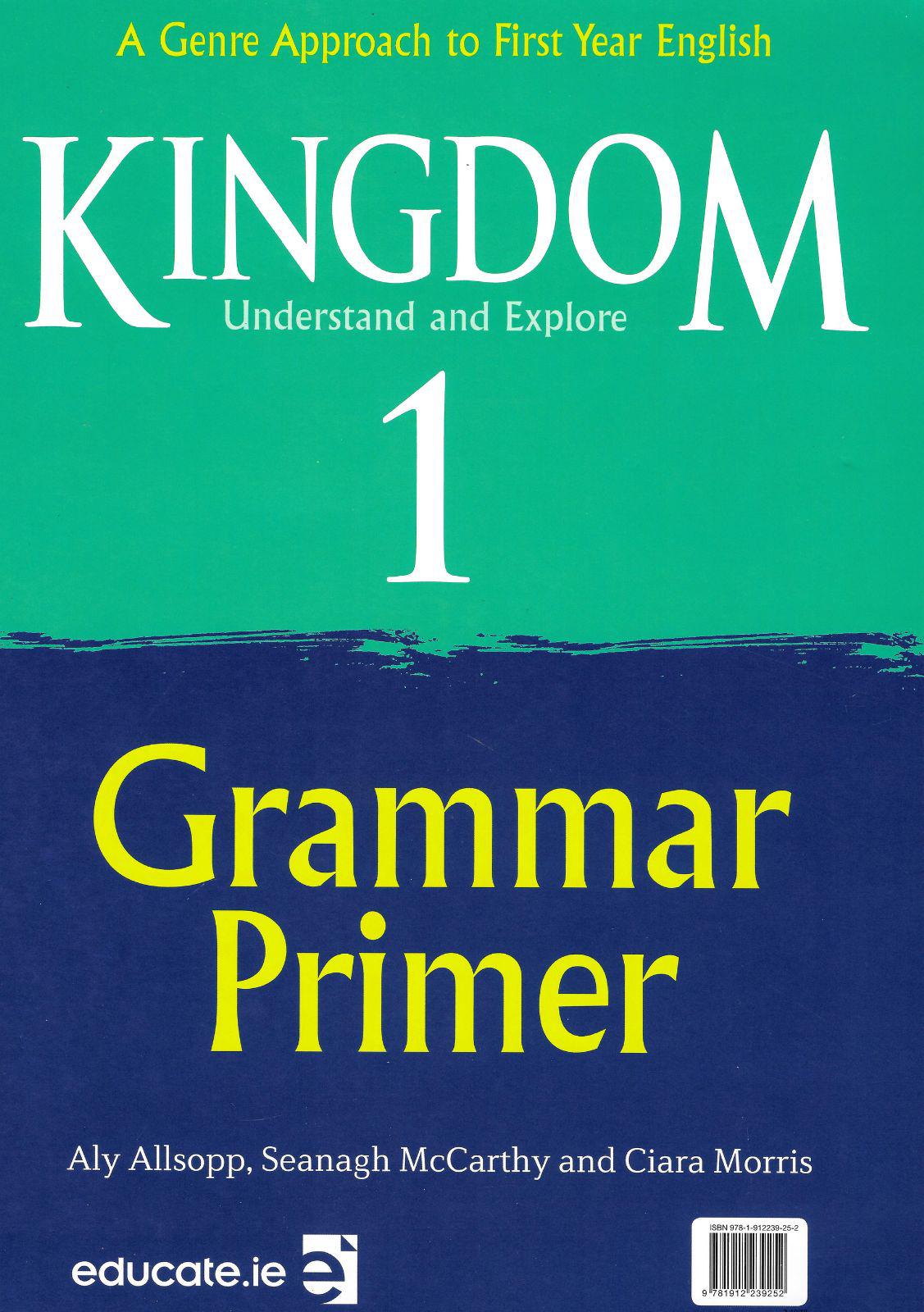 ■ Kingdom 1 - Combined Portfolio & Grammar Primer Book Only - 1st / Old Edition (2018) by Educate.ie on Schoolbooks.ie