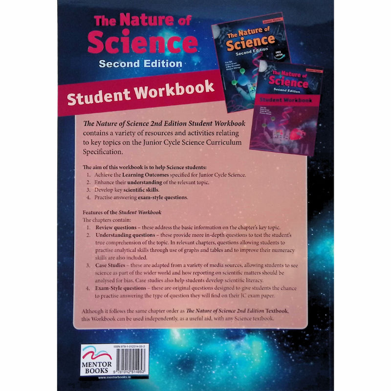 The Nature of Science - Junior Cycle - Student Workbook Only - 2nd / New Edition(2022) by Mentor Books on Schoolbooks.ie