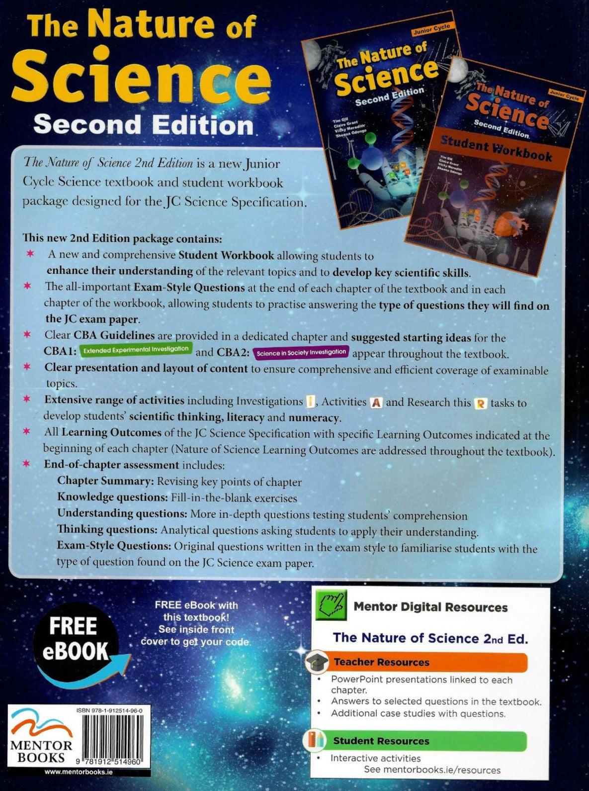 The Nature of Science - Junior Cycle - Set - 2nd / New Edition (2022) by Mentor Books on Schoolbooks.ie