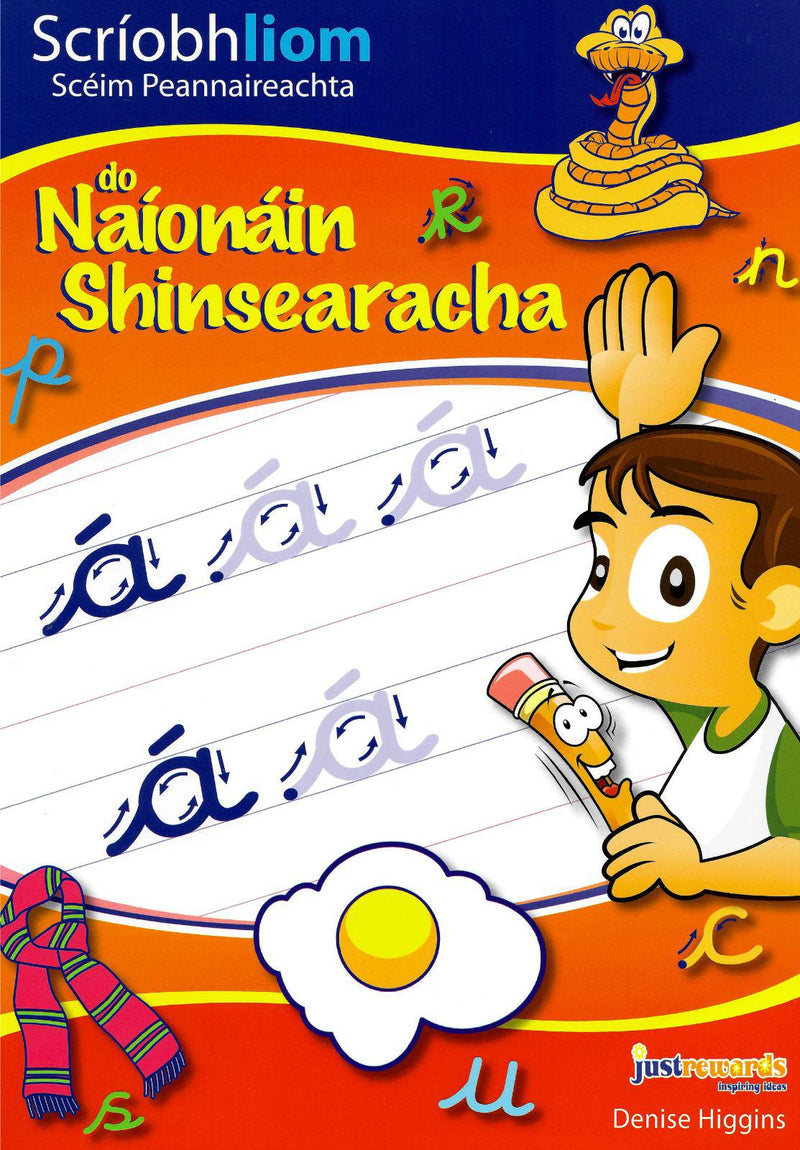 Scriobh Liom do Naíonáin Shinsearacha by Just Rewards on Schoolbooks.ie