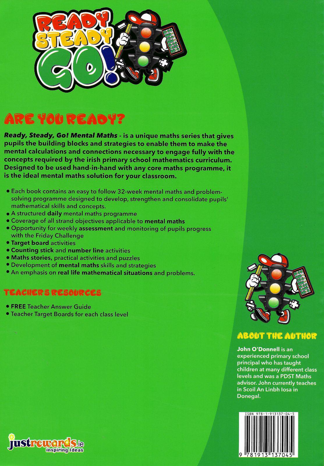 ■ Ready Steady Go! Mental Maths - 2nd Class by Just Rewards on Schoolbooks.ie