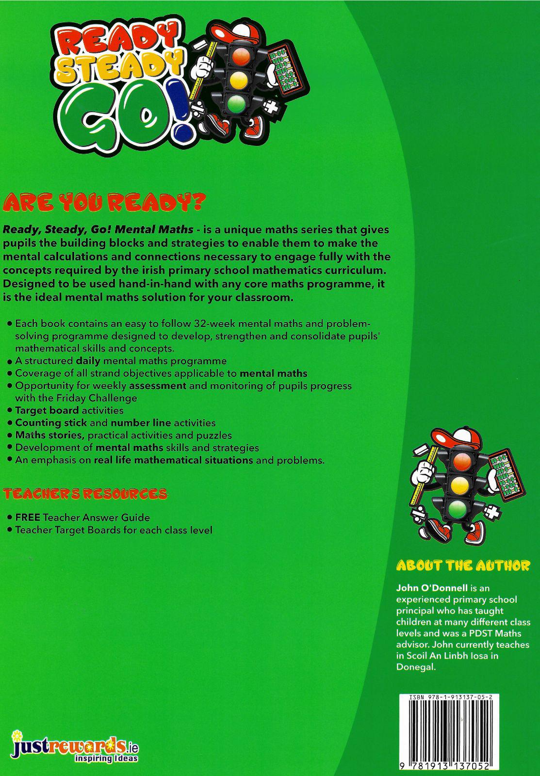 ■ Ready Steady Go! Mental Maths - 3rd Class by Just Rewards on Schoolbooks.ie
