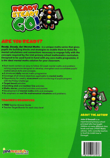 ■ Ready Steady Go! Mental Maths - 5th Class by Just Rewards on Schoolbooks.ie