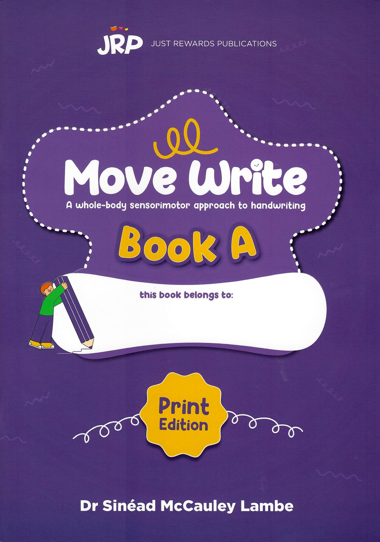Move Write Handwriting - Book A - Set - Print by Just Rewards on Schoolbooks.ie