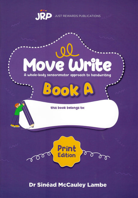 Move Write Handwriting - Book A - Set - Print by Just Rewards on Schoolbooks.ie