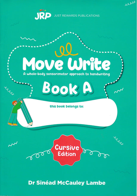 Move Write Handwriting - Book A - Set - Cursive by Just Rewards on Schoolbooks.ie