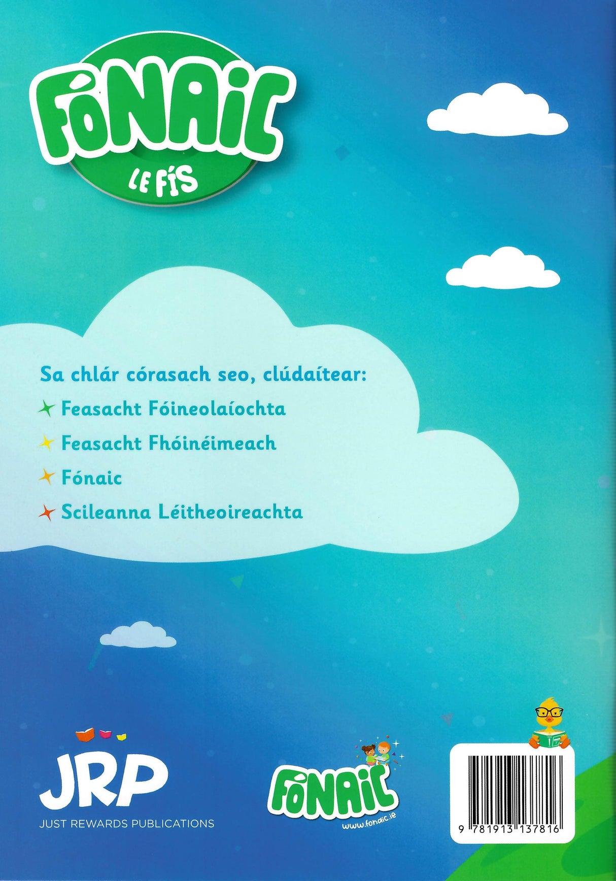 Fónaic le Fís - Leabhar A - Pack by Just Rewards on Schoolbooks.ie
