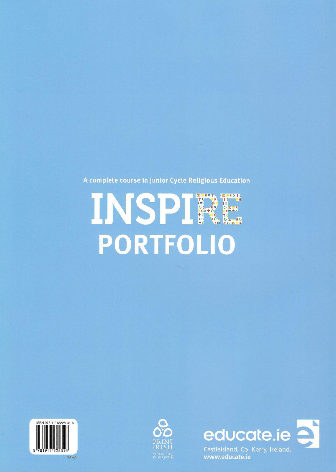 Inspire - Wisdom for the World - Textbook & Portfolio Set by Educate.ie on Schoolbooks.ie
