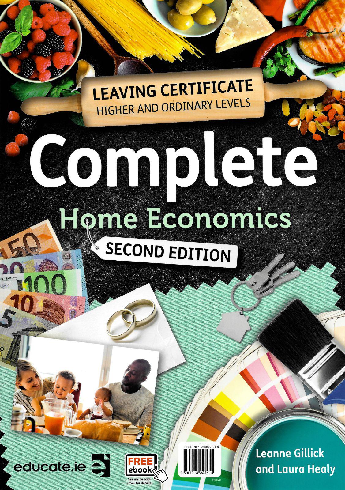 Complete Home Economics - Textbook & Food Studies Assignment Guide & Exam Skillbuilder Workbook - Set - 2nd / New Edition (2020) by Educate.ie on Schoolbooks.ie