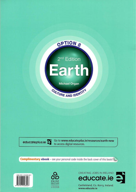 Earth - Option 8 - Culture & Identity - 2nd / New Edition (2021) by Educate.ie on Schoolbooks.ie
