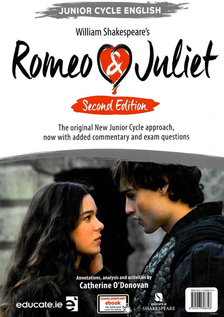 Romeo & Juliet - Play Text & Portfolio Book - Set - 2nd / New Edition (2021) by Educate.ie on Schoolbooks.ie