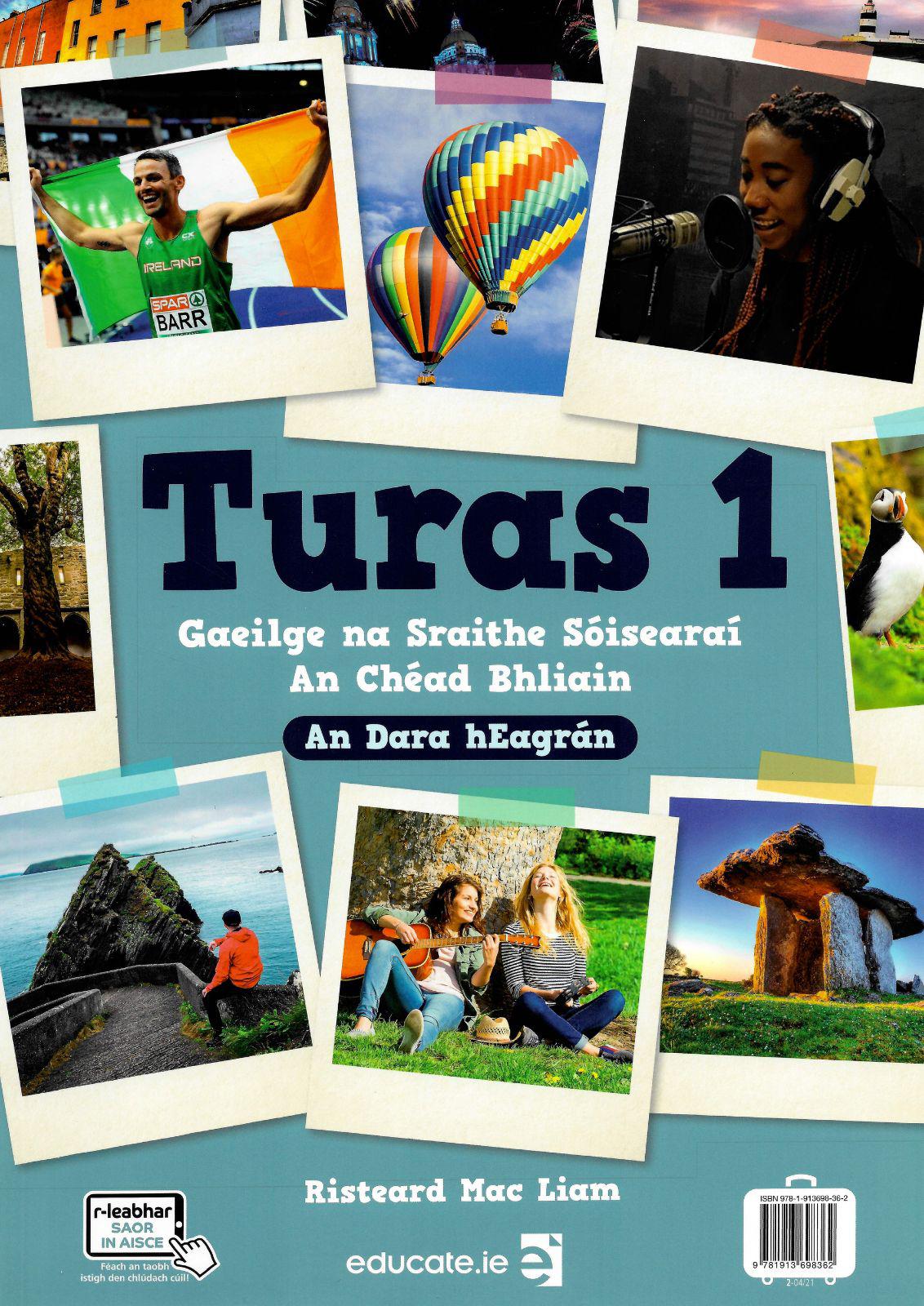 Turas 1 - Textbook & Portfolio & Activity Book - Set - 2nd / New Edition (2021) by Educate.ie on Schoolbooks.ie