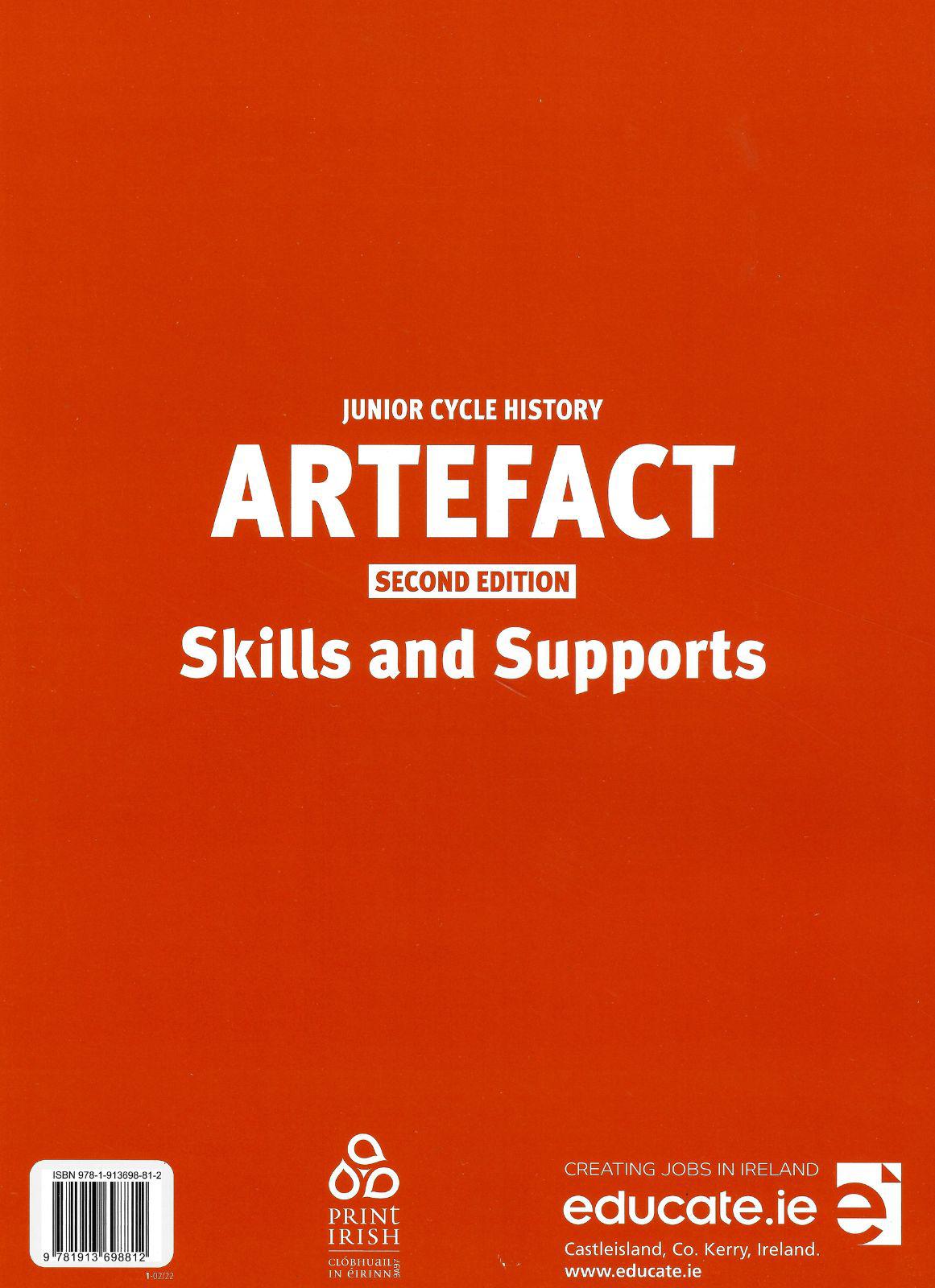 Artefact - Junior Cycle History - Textbook & Skills and Supports Book - Set - 2nd / New Edition (2022) by Educate.ie on Schoolbooks.ie