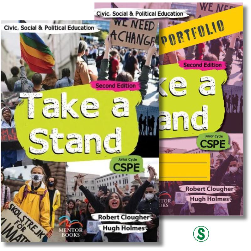 Take A Stand - Textbook and Workbook - Set - 2nd / New Edition (2023) by Mentor Books on Schoolbooks.ie