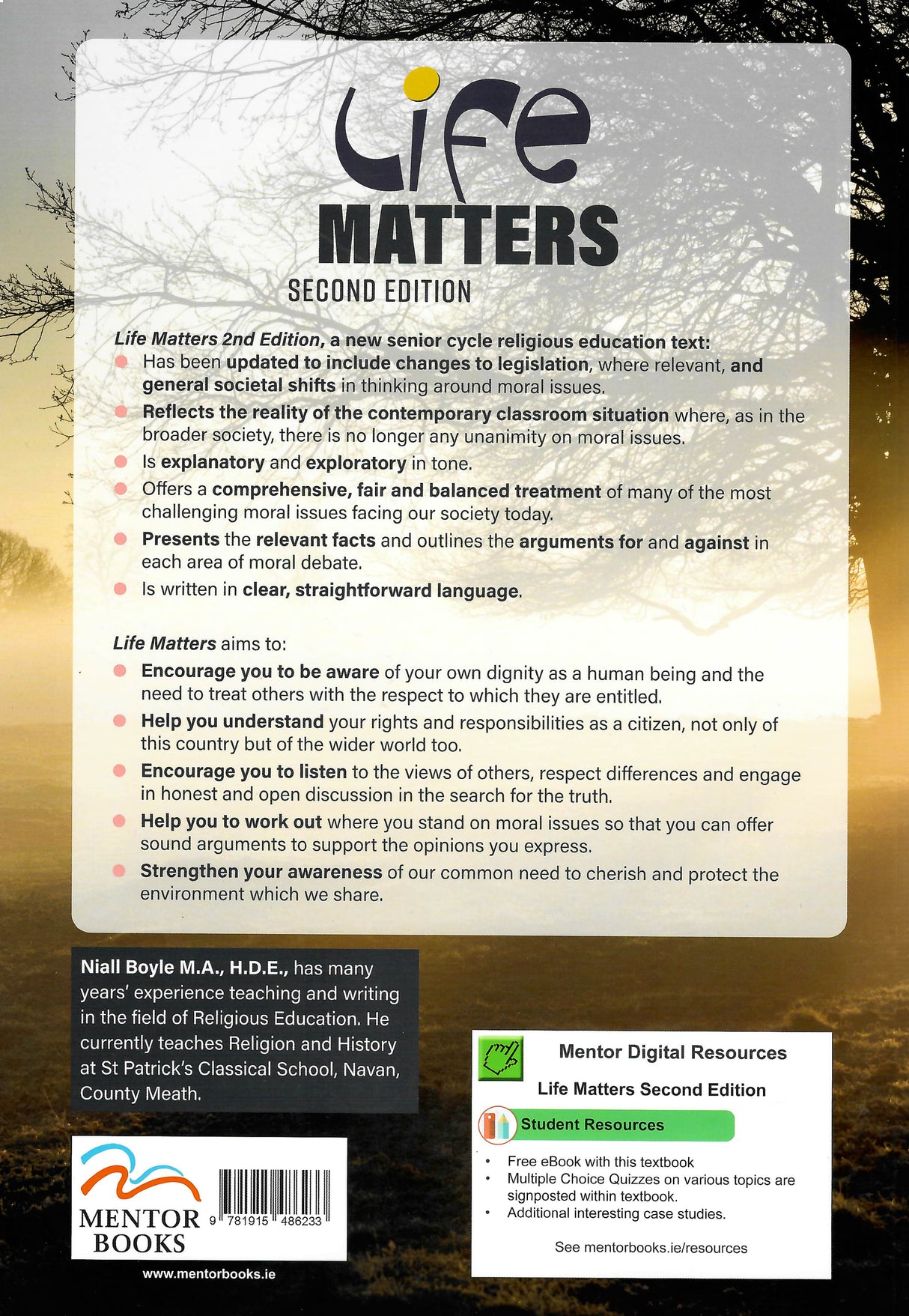 Life Matters - 2nd / New Edition (2025) by Mentor Books on Schoolbooks.ie