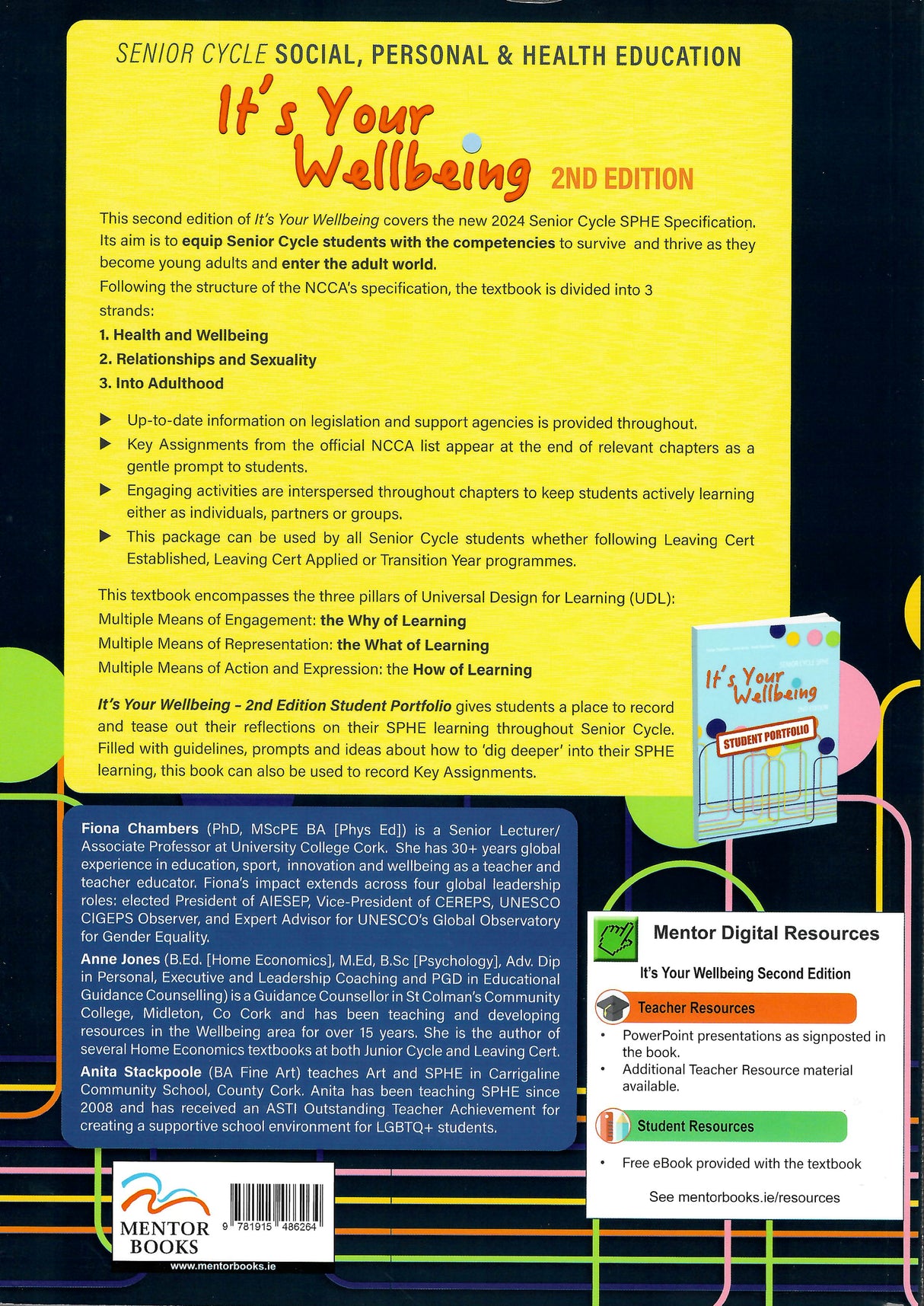 It's Your Wellbeing - Textbook and Student Portfolio - Set - 2nd / New Edition (2025) by Mentor Books on Schoolbooks.ie