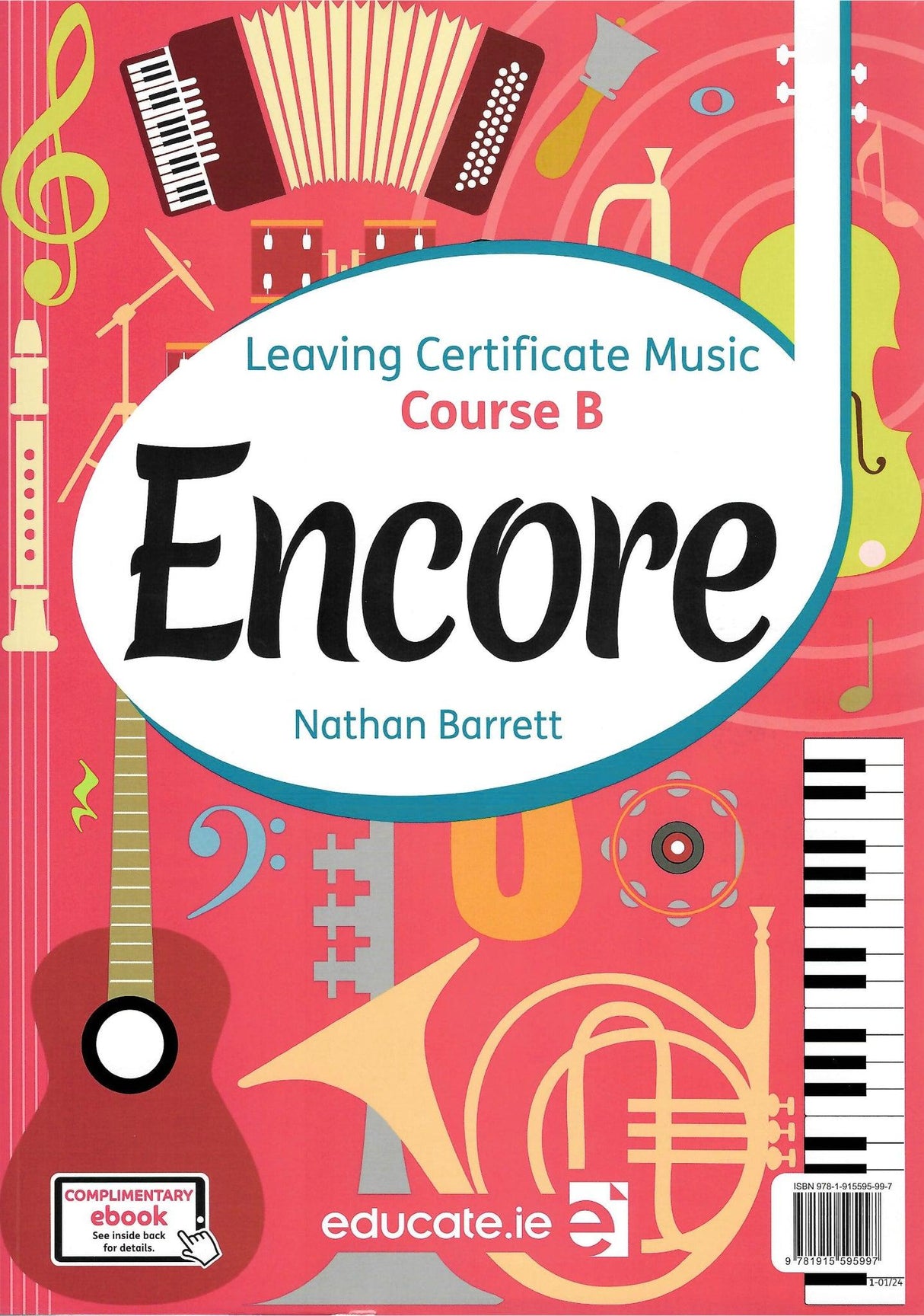 Encore - Course B - Textbook & Composition Portfolio - Set by Educate.ie on Schoolbooks.ie